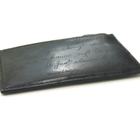 Berluti Scrit Fragment Case Card Case Slot coin - Picture 3 of 9